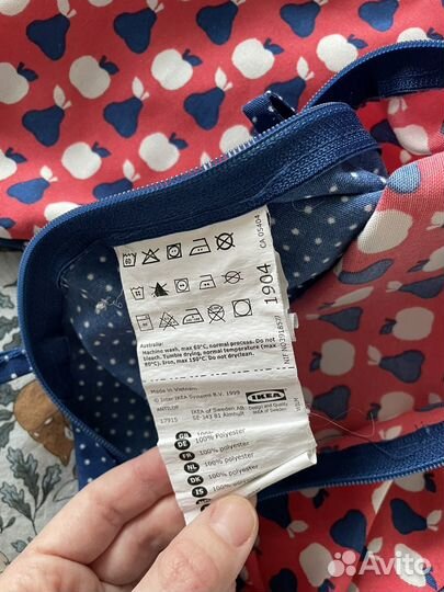 Чехол на подушку для детского стульчика Икеа