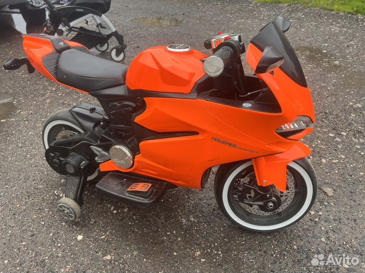 Детский электромотоцикл ducati