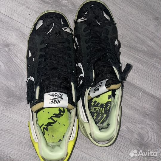 Acronym x Nike Blazer Low Black Olive Aura