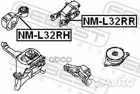 Подушка двигателя прав NML32RH Febest