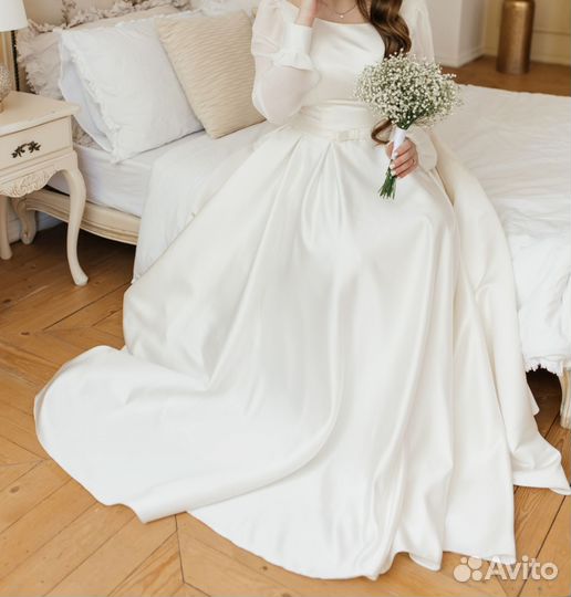 Свадебное платье 46 размер