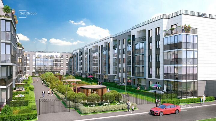 Квартира-студия, 25,5 м², 5/5 эт.