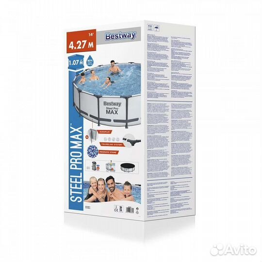 Каркасный бассейн Steel Pro Max 427х107см