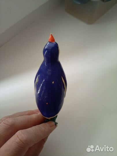 Два пингвина ёлочные игрушки СССР