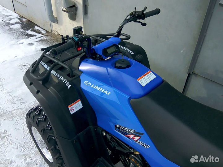 Linhai Yamaha M200 синий Квадроцикл