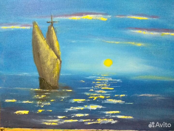 Картина - масло(холст )