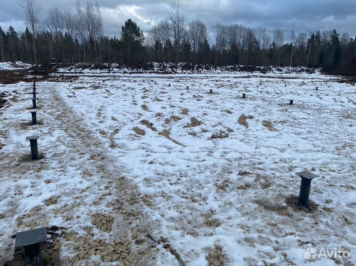 Винтовые сваи для фундамента