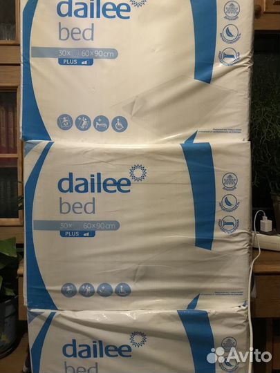 Пелёнки Dailee впитывающие одноразовые