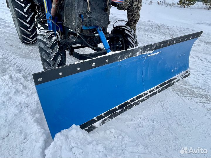 Двухсторонний коммунальный отвал для мтз-82