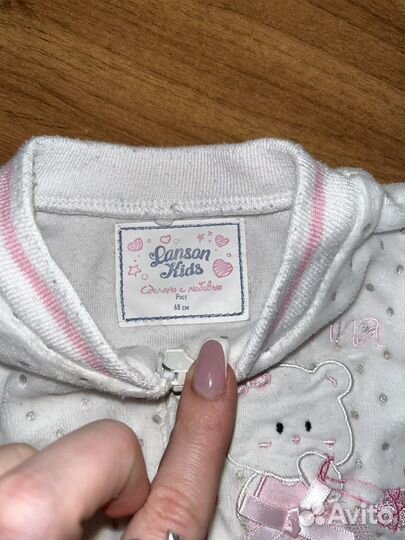 Кофта на девочку 68