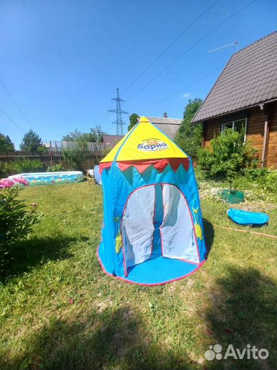 Детский игровой домик Барни