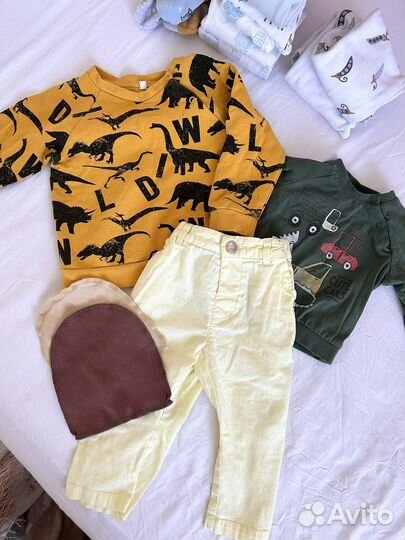 Летняя одежда на мальчика 68-80