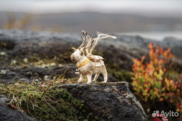 Ватная игрушка Олень