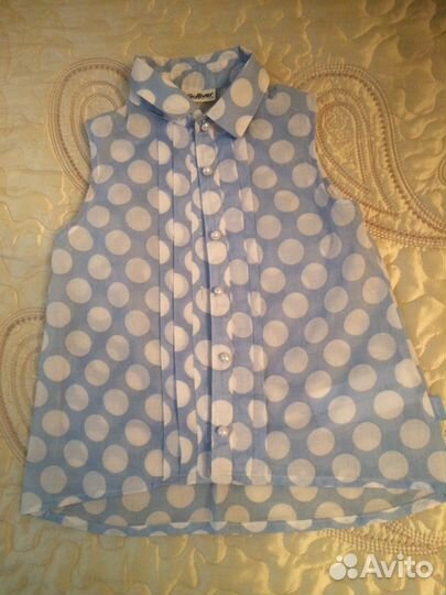 Рубашка блузка gulliver новая невесомая