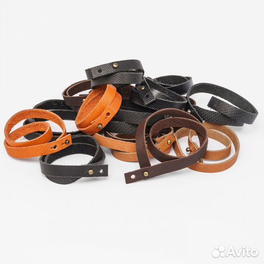 Браслеты на руку из натуральной кожи