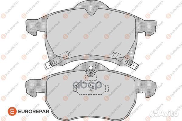 Колодки торм.перед. opel Astra 02/Corsa 94-02