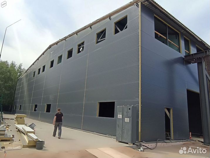 Сэндвич панели разных видов и толщины