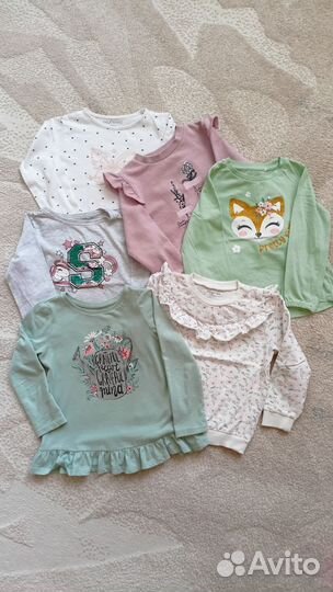 Вещи пакетом для девочки 98 104
