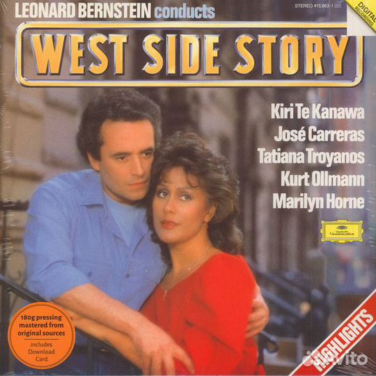 Leonard Bernstein, Kiri Te Kanawa, Jose Carreras