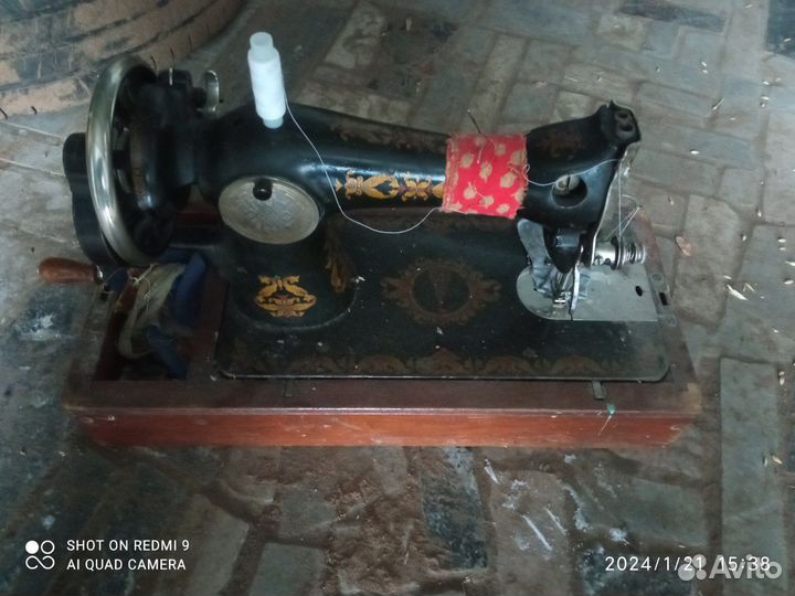 Швейная машинка подольская ручная