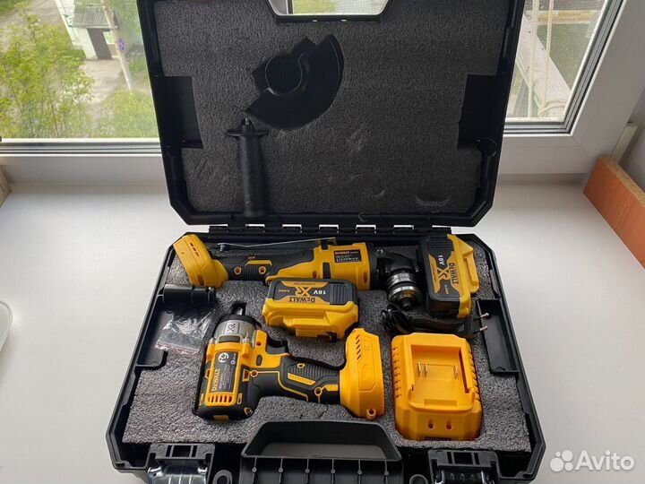 Гайковерт и болгарка dewalt