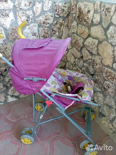 Коляска трость