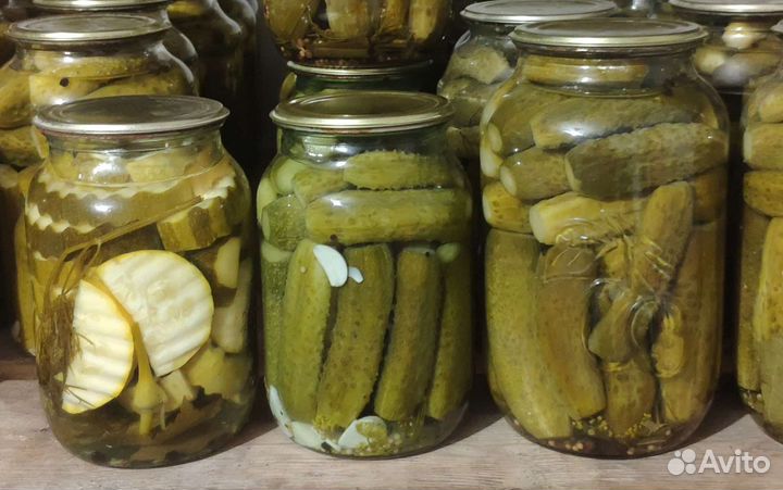 Огурцы маринованные