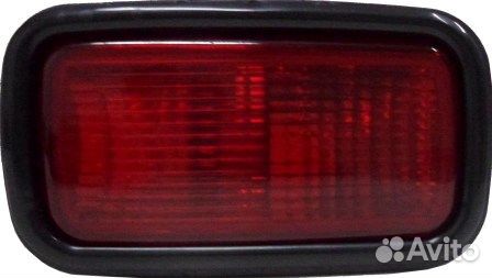 Катафот в бампер задний в сборе с рамкой lancer IX