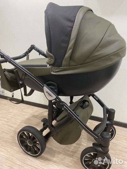 Коляска 2 в 1 anex sport эко кожа