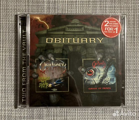 Obituary-Slowly We Rot/Cause Of Death 2CD
