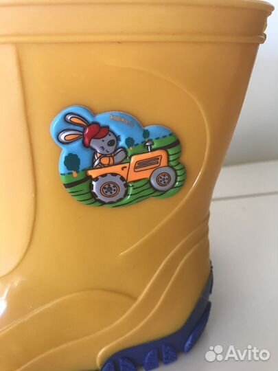 Сапожки детские резиновые