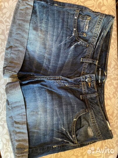 Шорты джинсовые