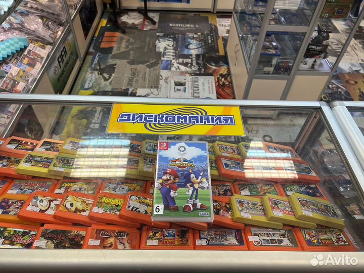 Марио и Соник на Олимпийских играх 2020 в Токио