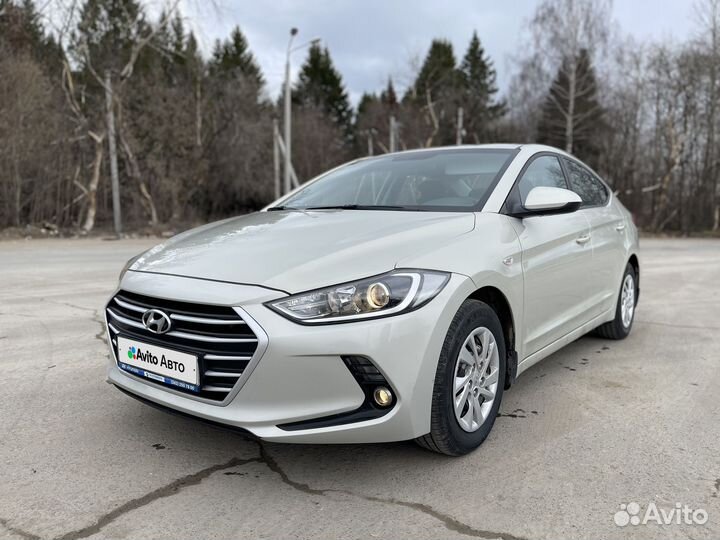 Hyundai Elantra 1.6 AT, 2017, 70 000 км