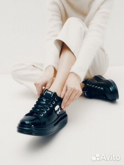 Karl lagerfeld утепленные кеды 37 оригинал