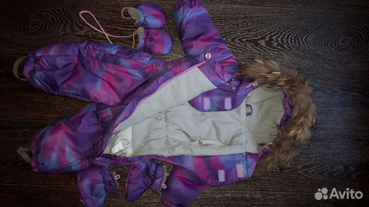 Зимний комбинезон для девочки