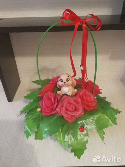 Букет из мыла