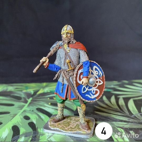 Оловянные солдатики 54 мм, окрашенные