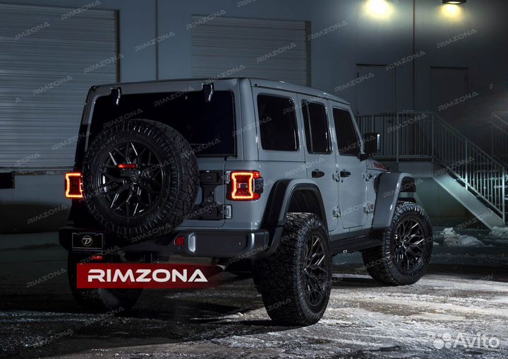 Кованые диски R21 на Jeep Wrangler