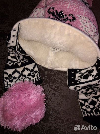 Шапка зимняя для девочек