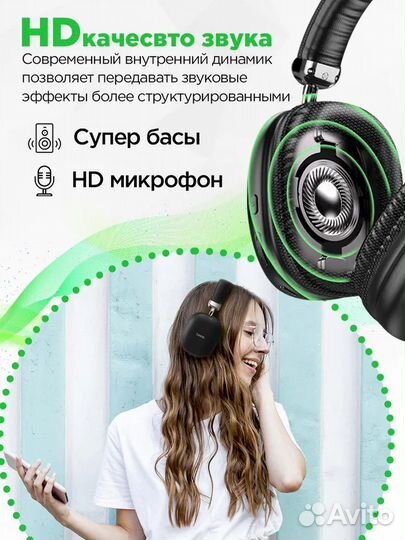 Наушники полноразмерные hoco W35 Max Joy, bluetoot