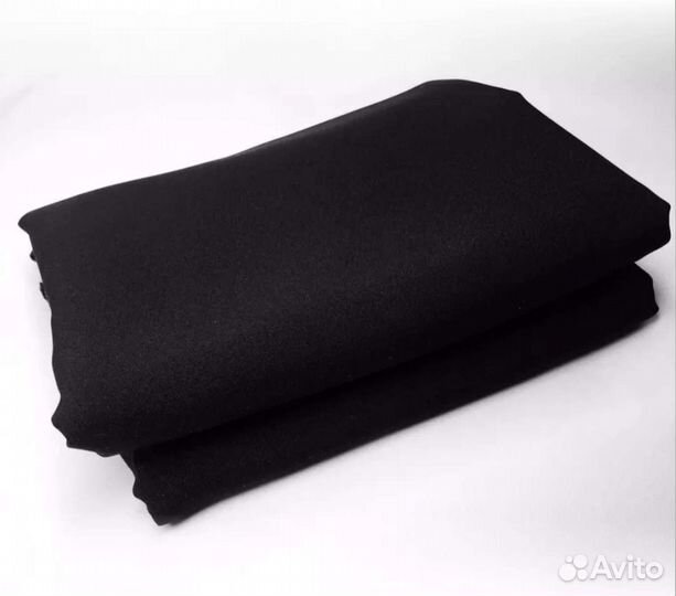 Фон черный тканевый для фото/видео съёмки