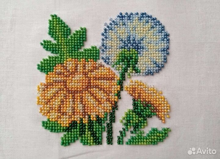 Картина. Вышивка бисером 