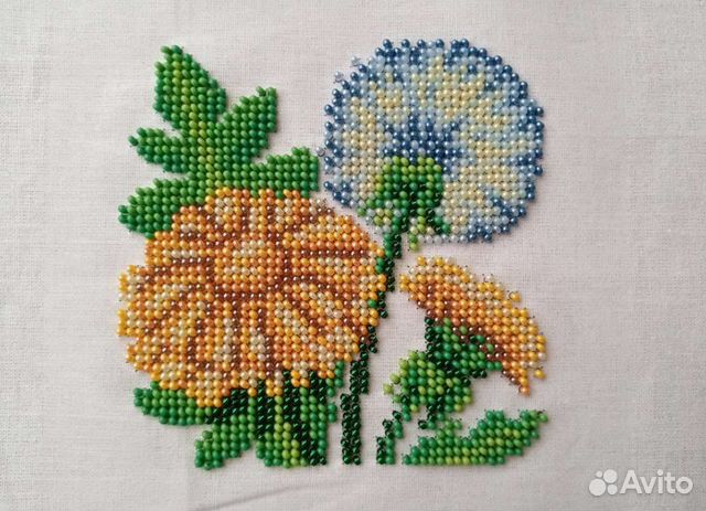 Картина. Вышивка бисером 