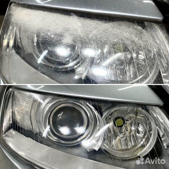 Полировка фар