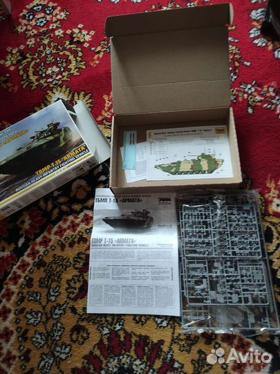 Сборная модель тбмп Т-15 армата 1:72