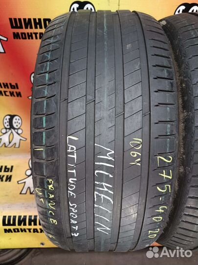 Michelin Latitude Sport 3 275/40 R20 106Y