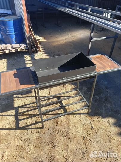 Мангал в стиле loft