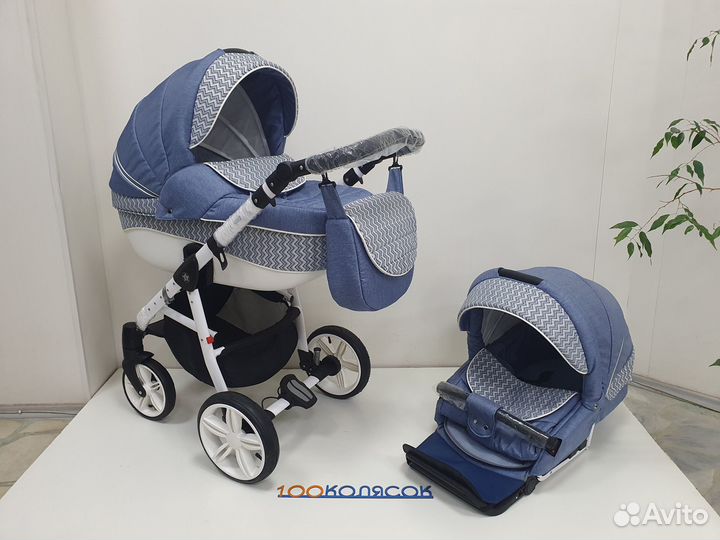 Adamex (Be2Me \ Bellagio) / Коляска модульная 2в1
