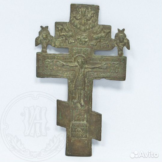 Маленький крест, бронза, 13*8 см (М 8)